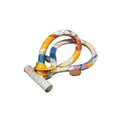 Hermes Bracelet Brid De Soie Double Petite Ash Multicolor Silk 100%