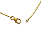 Hermes Pop Motif Necklace Pendant Choker Gold Black — view 3
