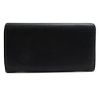 Gucci Long Wallet Women Leather Black Interlocking Continental — view 2