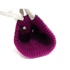 Louis Vuitton Knit Hat Bonnet Constance Purple 100% Wool — view 4