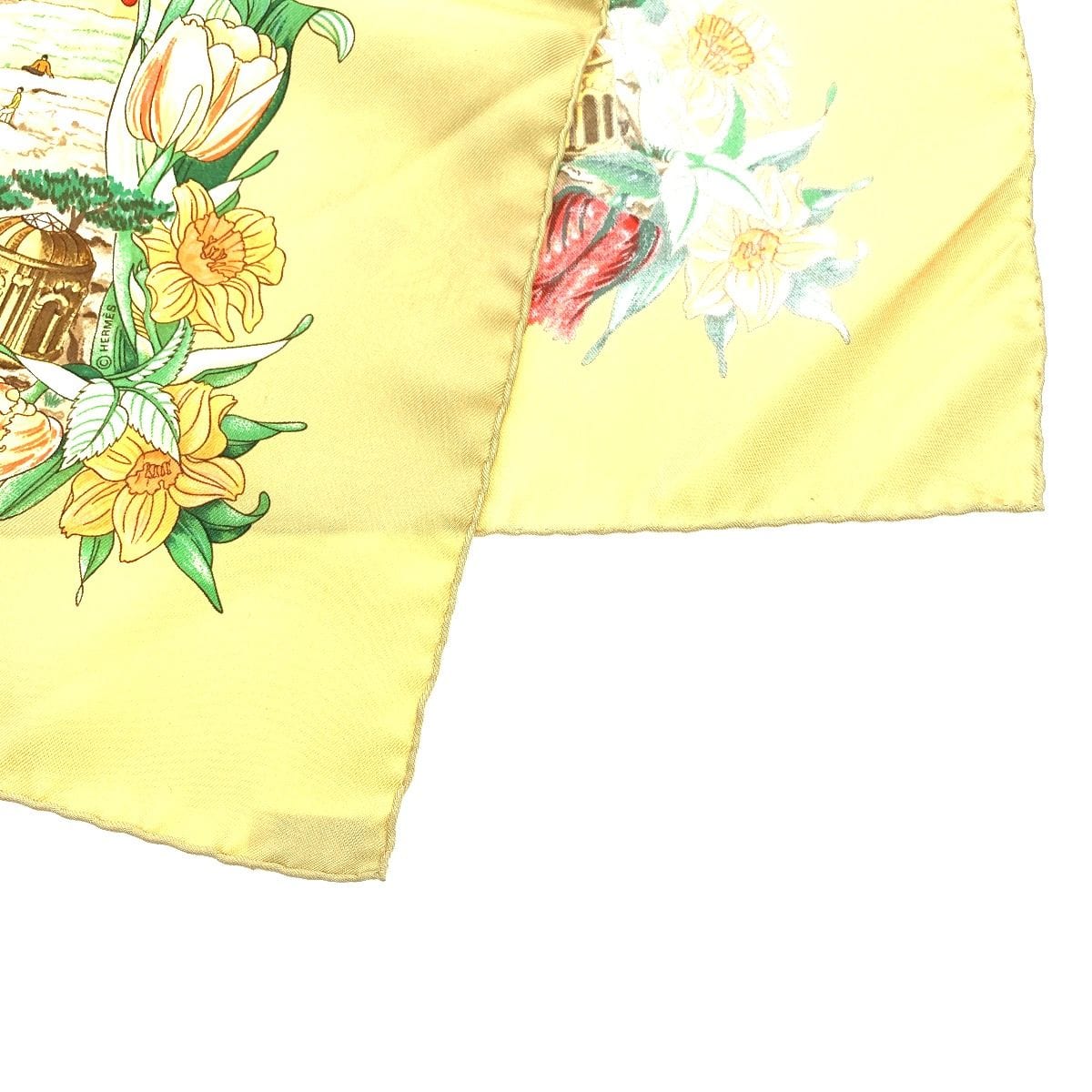 Hermes Silk Scarf Carre 90 au Pays de Cocagne in Paradise — view 4