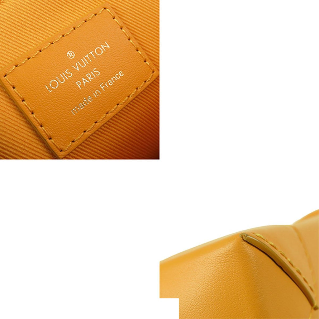Louis Vuitton Nano Steamer Yellow Monogram Heritage 2-Way Shoulder Bag — view 6