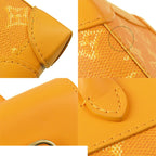 Louis Vuitton Nano Steamer Yellow Monogram Heritage 2-Way Shoulder Bag — view 7