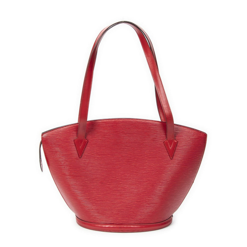 Louis Vuitton Saint Jacques Shopping Red Epi — view 5