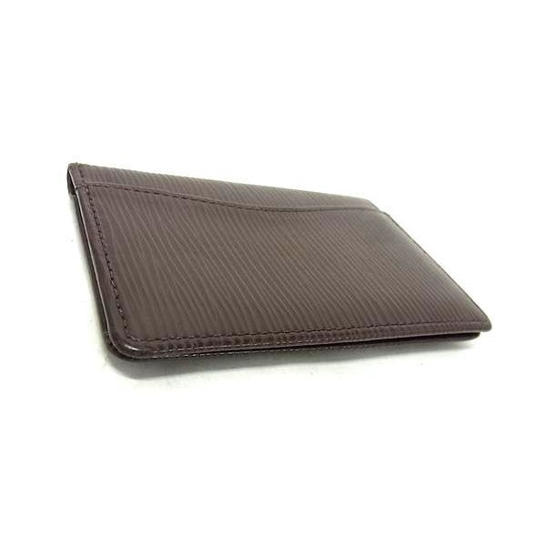 Louis Vuitton Card Case Organizer De Poche M6358 D Mocha Epi — view 3