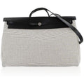 Hermes Herbag Zip Retourne Cabin 2-Way Hand Bag Toile Kris Viking