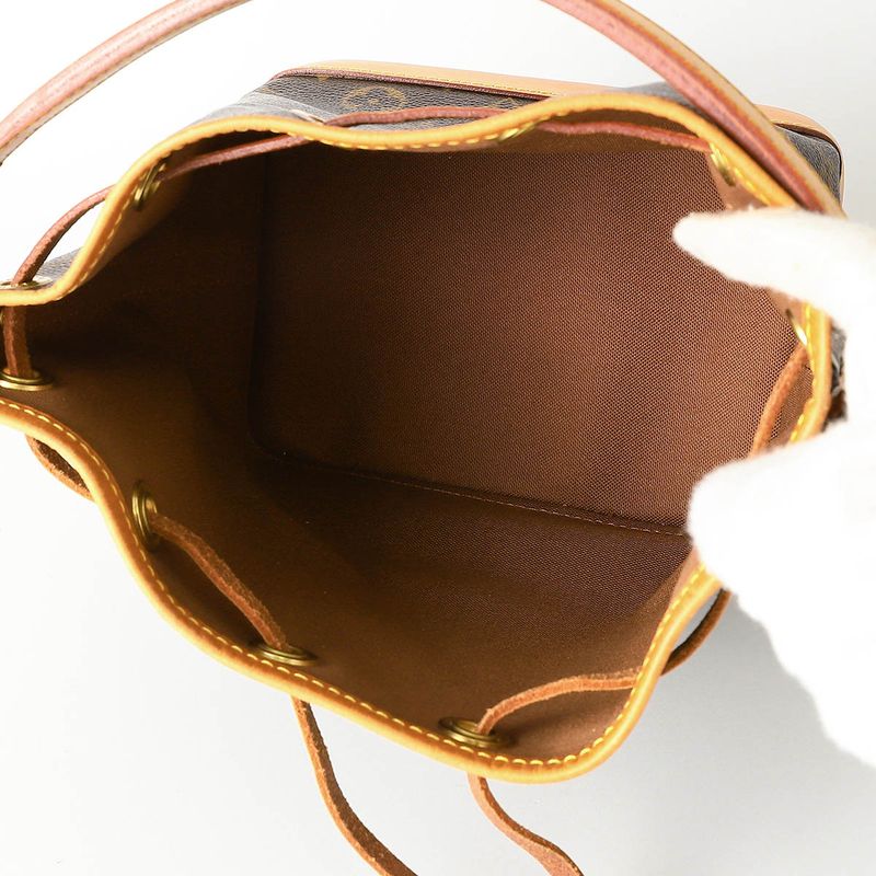 Louis Vuitton Handbag Mini Noe Brown — view 5