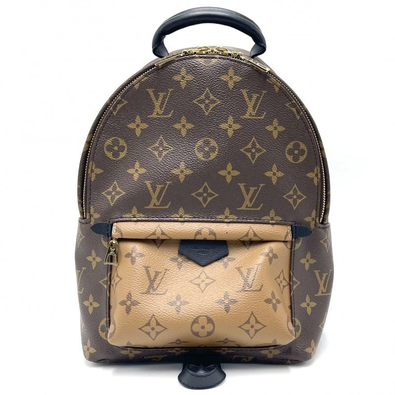 Louis Vuitton Backpack Monogram Palm Springs PM Brown — view 3