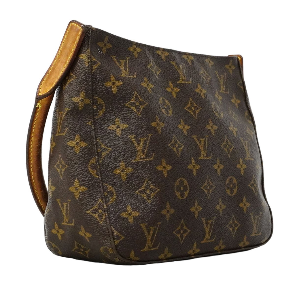 Louis Vuitton Shoulder Bag Monogram Looping MM Brown — view 2