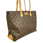 Louis Vuitton Tote Monogram Wilshire MM Brown — view 2