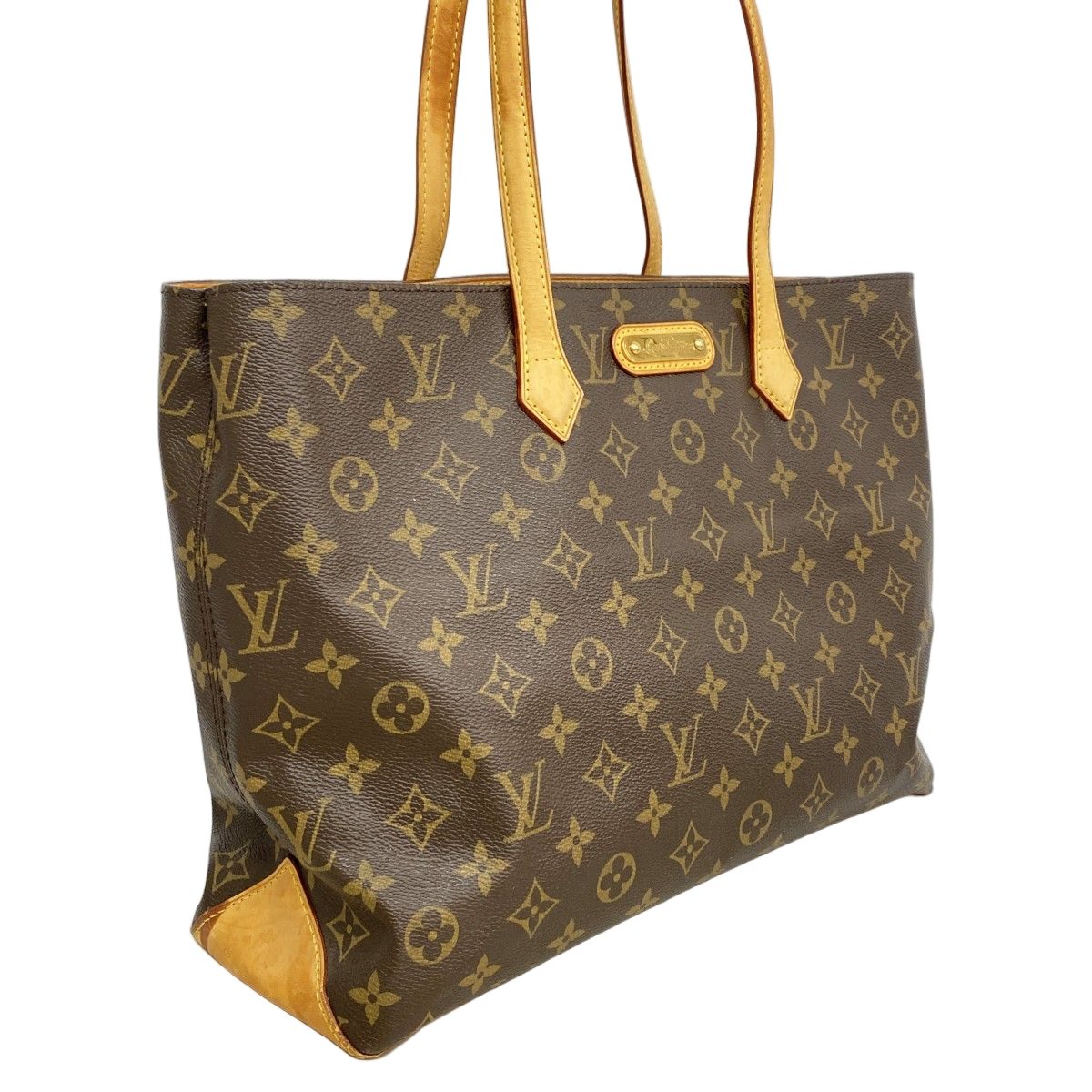 Louis Vuitton Tote Monogram Wilshire MM Brown — view 2