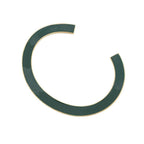 Bottega Veneta Bracelet Curve Calf Bangle Enamel Green Lime