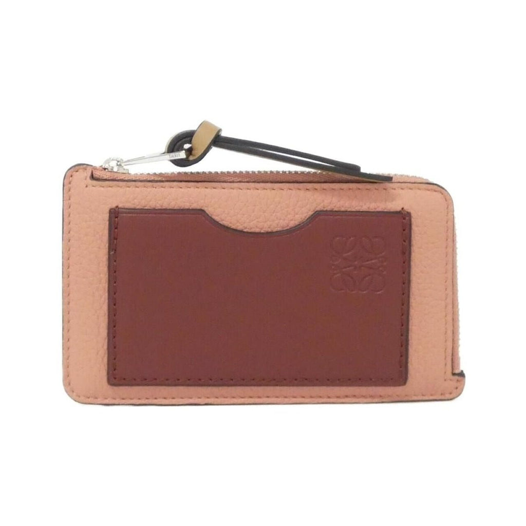 Loewe Coin Case Coin Purse Silver