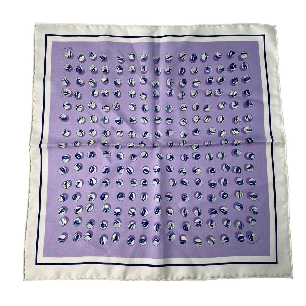 Hermes Gavroche Carre 45 Marble Scarf Bandana Silk