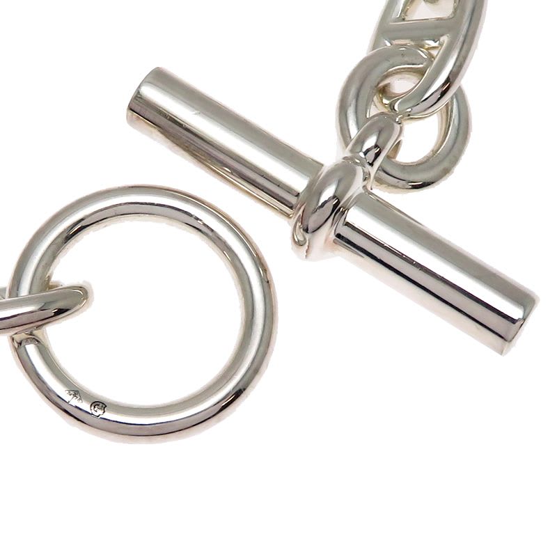 Hermes Chaine d'Ancre Sterling Silver Bracelet — view 4
