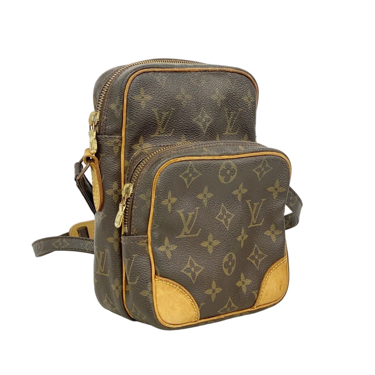 Louis Vuitton Shoulder Bag Monogram Amazon Brown — view 2