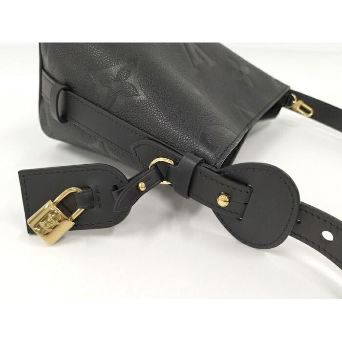 Louis Vuitton All in BB 2-Way Handbag Monogram Amblant Noir Black — view 5