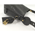 Louis Vuitton All in BB 2-Way Handbag Monogram Amblant Noir Black — view 5