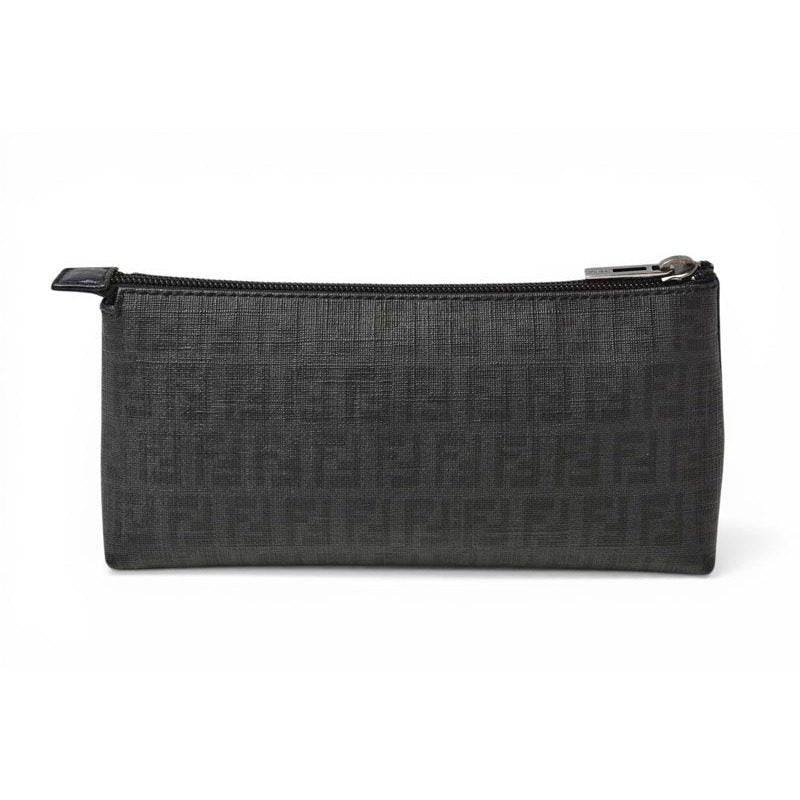 Fendi Cosmetic Pouch Travel Zucchino Black — view 3