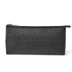 Fendi Cosmetic Pouch Travel Zucchino Black