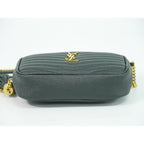Saint Laurent Lou Lou Tassel Chain Shoulder Bag Pochette — view 3