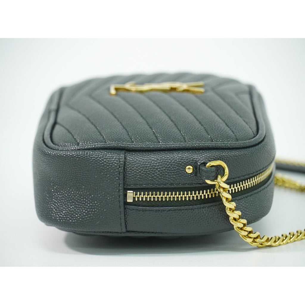 Saint Laurent Lou Lou Tassel Chain Shoulder Bag Pochette — view 5
