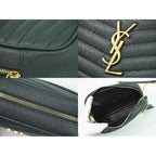 Saint Laurent Lou Lou Tassel Chain Shoulder Bag Pochette — view 7