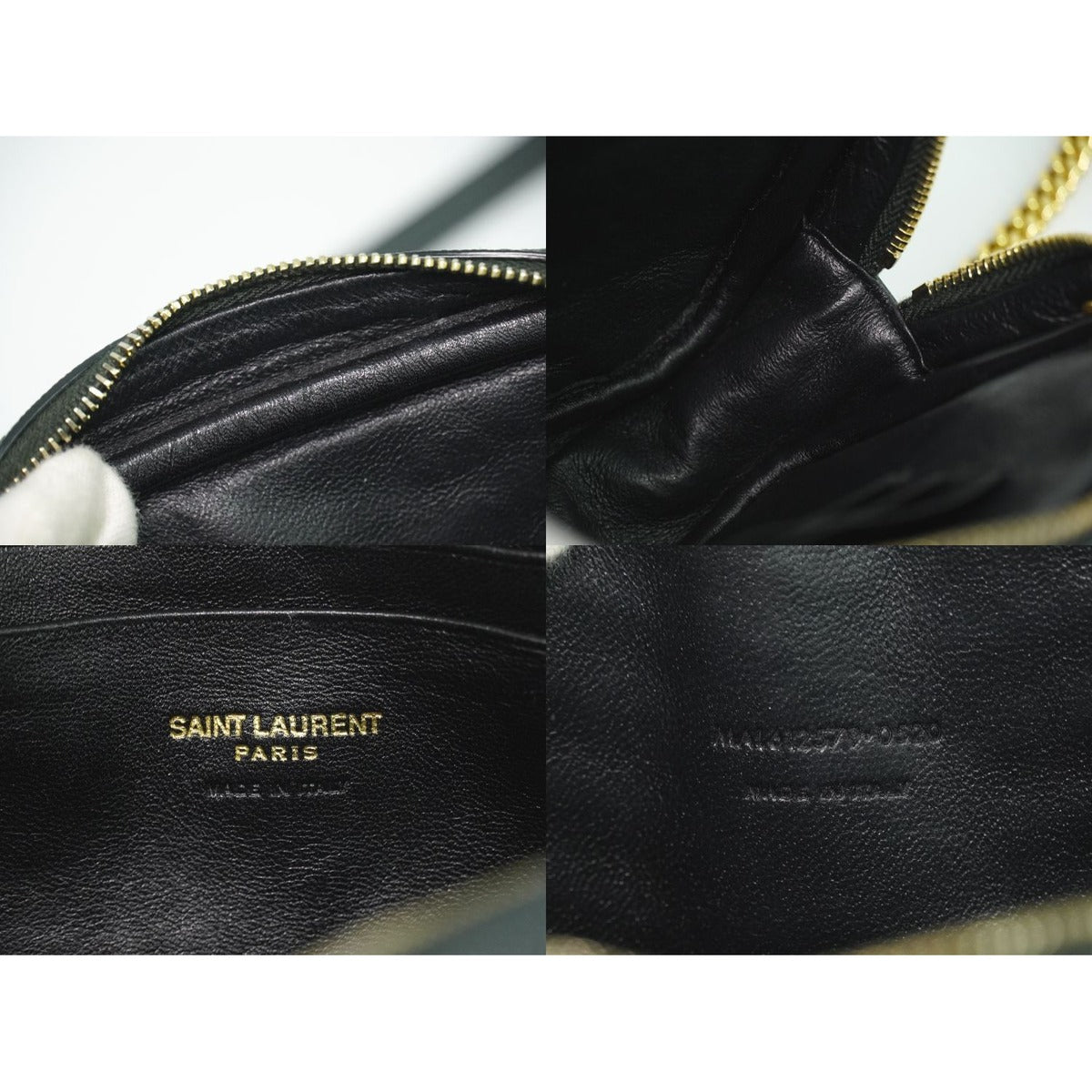 Saint Laurent Lou Lou Tassel Chain Shoulder Bag Pochette — view 9