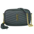 Saint Laurent Lou Lou Tassel Chain Shoulder Bag Pochette