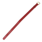 Gucci Micro Guccissima Leather Belt Red Gold — view 2
