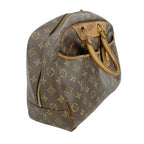 Louis Vuitton Handbag Monogram Deauville Brown — view 2