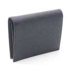 Prada Bifold Wallet Saffiano Triang Black Leather — view 2