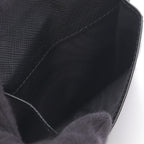 Prada Bifold Wallet Saffiano Triang Black Leather — view 4