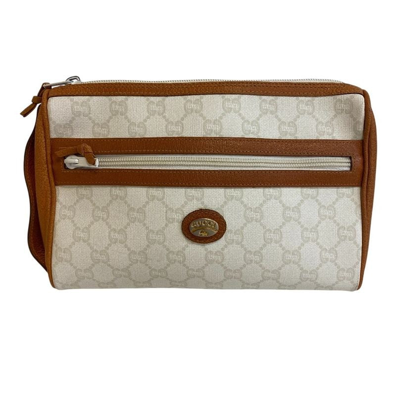 Gucci Clutch Bag Pouch Vintage Second White