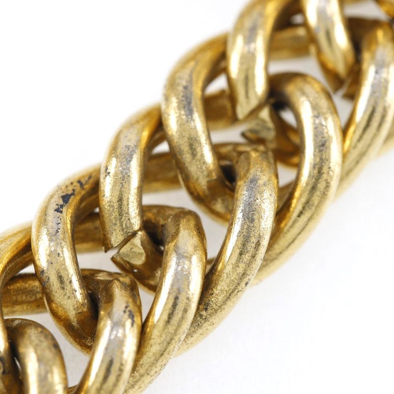Chanel Gold Plated 58.2 g Bracelet — view 8