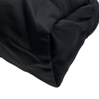Prada Pouch Cosmetic Small Triangle Logo Nylon Black — view 4