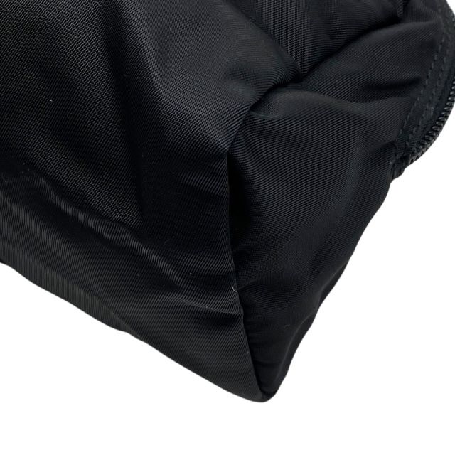 Prada Pouch Cosmetic Small Triangle Logo Nylon Black — view 4