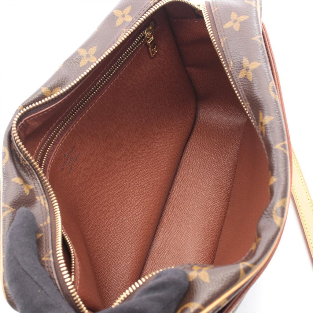 Louis Vuitton Shoulder Bag Trocadero 30 Canvas Leather — view 3