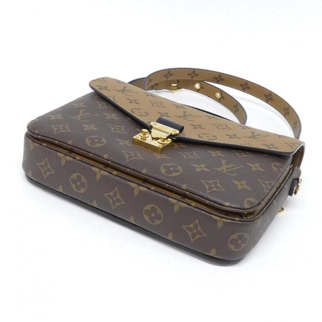 Louis Vuitton Monogram Reverse Pochette Metis MM Bag — view 3