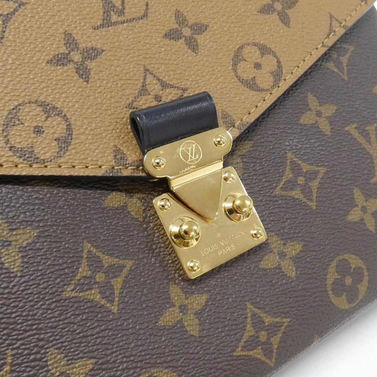 Louis Vuitton Monogram Reverse Pochette Metis MM Bag — view 5