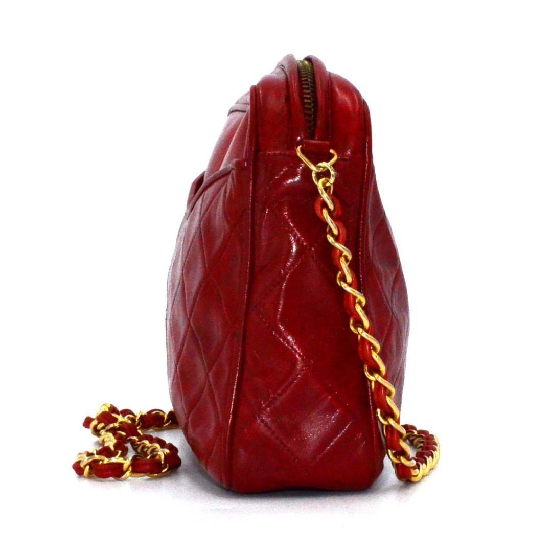 Chanel Quilted Lambskin Fringe Chain Shoulder Bag — view 3