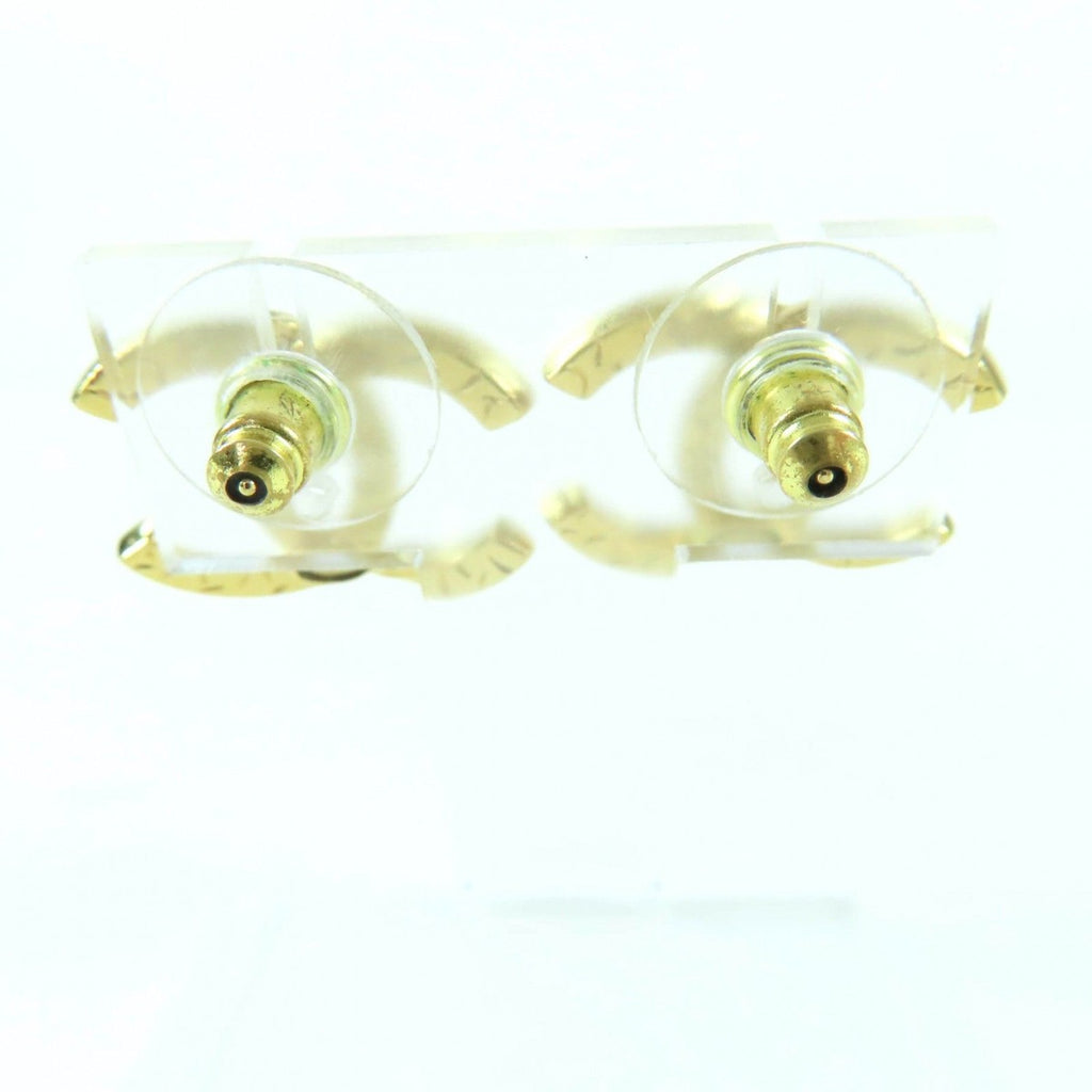 Chanel A24 V Coco Mark Rhinestone Earrings Accessories — view 4