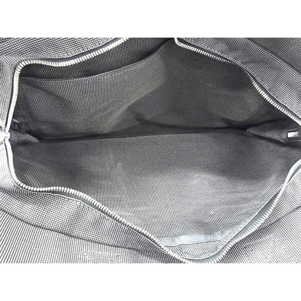 Hermes Tote Her Line MM Grey Silver Hardware Canvas — view 6