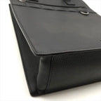Dior Safari 2-Way Tote Shoulder Bag Leather Black — view 5