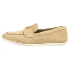 Prada Suede Loafers Beige