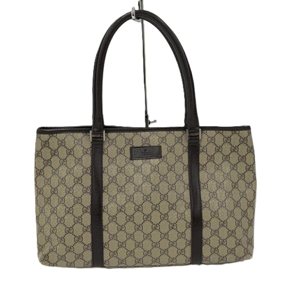 Gucci Tote GG Supreme Coating Leather
