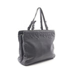 Bottega Veneta Tote Intrecciato Black Leather — view 2