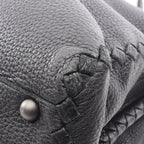 Bottega Veneta Tote Intrecciato Black Leather — view 5