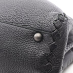 Bottega Veneta Tote Intrecciato Black Leather — view 6