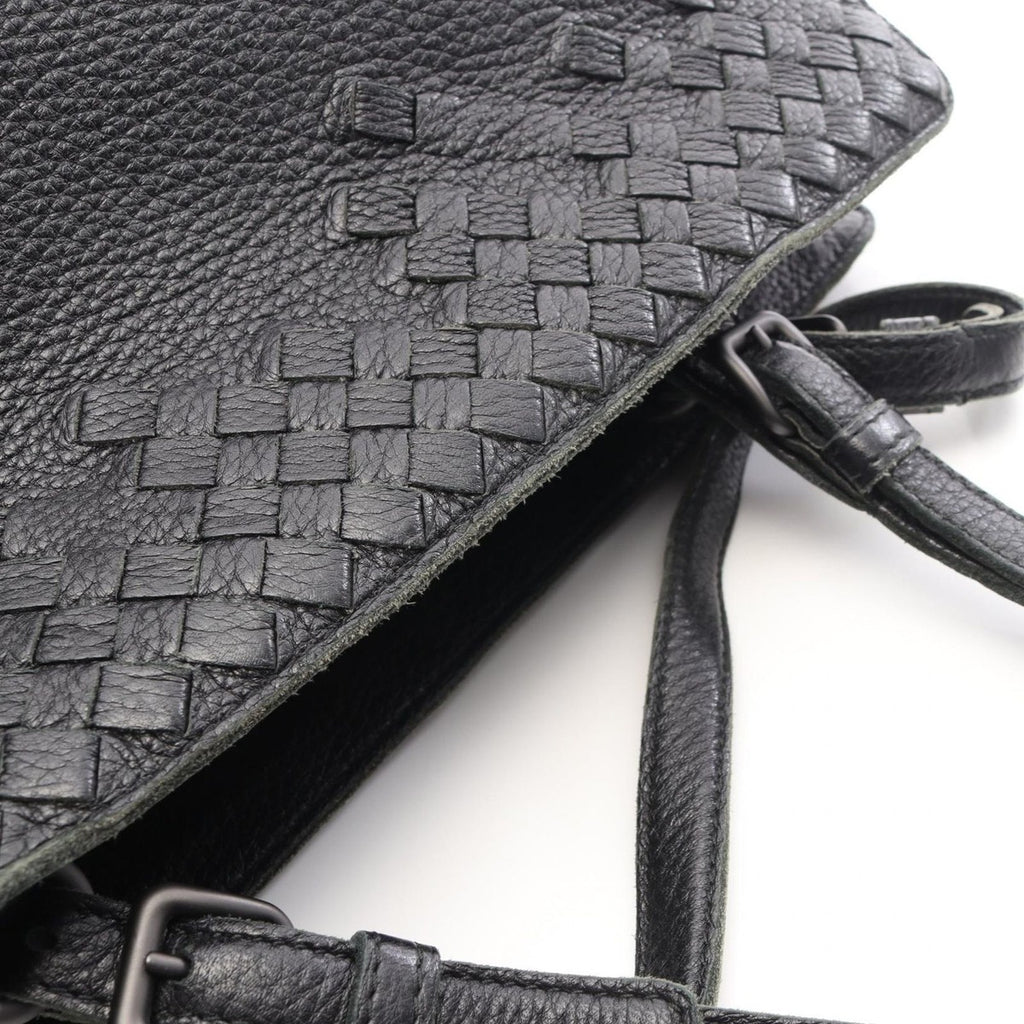 Bottega Veneta Tote Intrecciato Black Leather — view 7